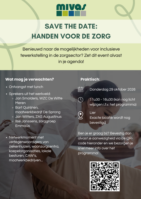 Save The Date Handen Voor De Zorg